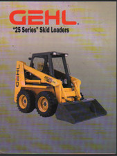 GEHL "25 Series" Skid Steer Loaders Brochure