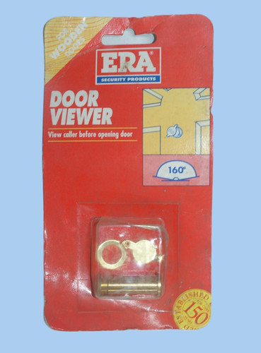 Era door viewer polished - viewer, brass