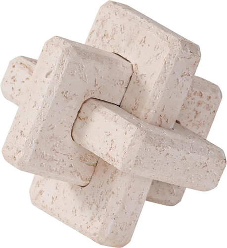 Link resin knot - 3-link, decor
