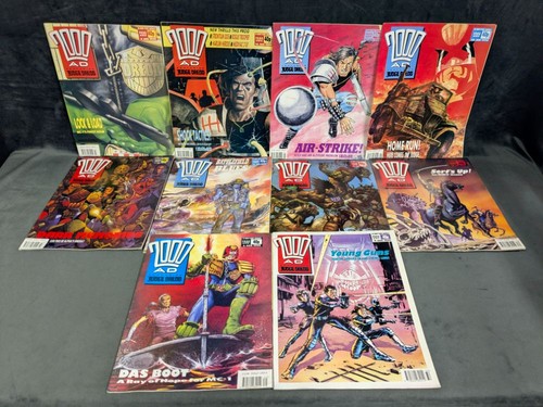 2000 judge dredd - ad, comics