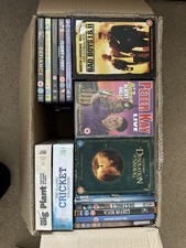 DVD Joblot - Region 2 & Region 4- Mixed Bundle- UNTESTED Approx 60 DVD + Boxsets