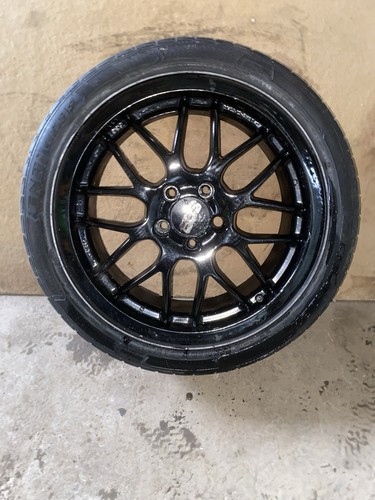Bbs black alloy wheel - 1x, 17