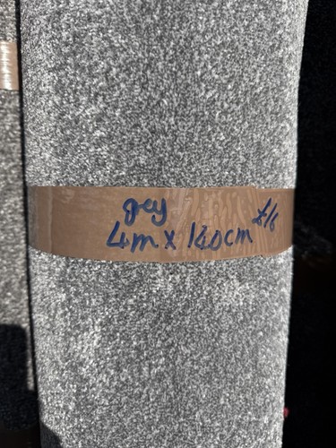 Carpet offcut grey - 4m, 140cm