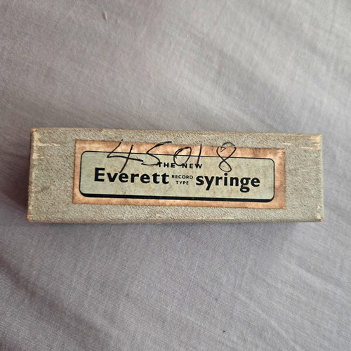 Vintage everett glass insulin - vintage,