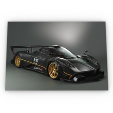 Pagani zonda poster satin - pagani, r