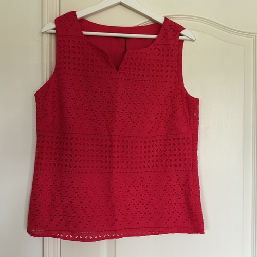 Ladies red brodie - red,