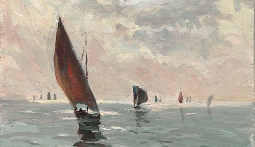 Oil painting cardboard - oil,