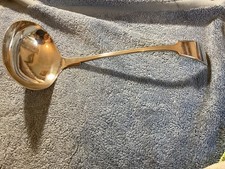 Silver plated ladle by Atkin  brothers Sheffield c1880
