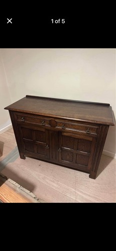 Guildoak mahogany sideboard - mahogany,