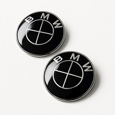 BMW Black Badge Emblem Set