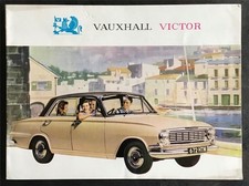 VAUXHALL VICTOR SUPER DE LUXE Saloon & Estate Car Sales Brochure 1964 #V1466