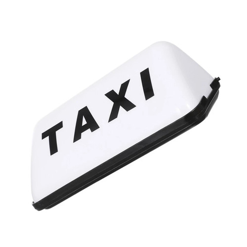 Taxi roof sign light - sign, 12v
