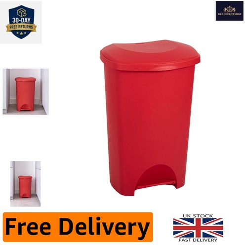 Hygienic 50l red pedal - hygienic,