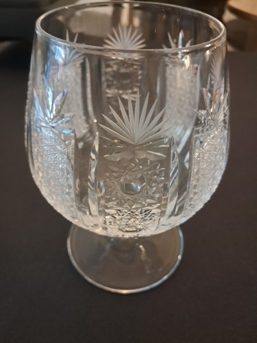 Vintage six crystal - six, brandy
