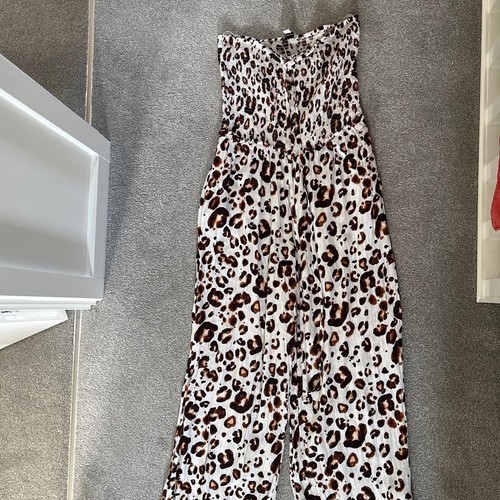 White leoprint print - white,