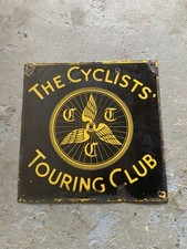 Vintage CTC Enamel Sign