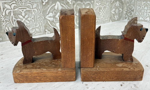 Vintage hand carved wooden - vintage,
