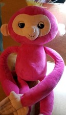 Fingerlings Hugs Interactive Plush Pink Monkey Childs 18" BELLA