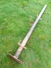 Galvanized Gate Post