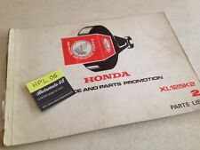 Honda Xl125 K2 125xl Edition 2