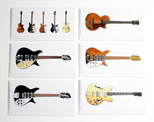 John lennon guitars pack of - lennon's,