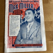 The Max Miller Song Book