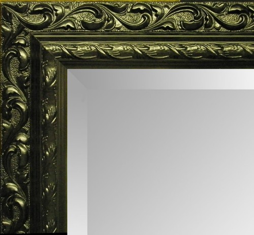 Mirror large black decorative - mirror,