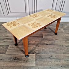 Vintage Tiled Coffee Table -