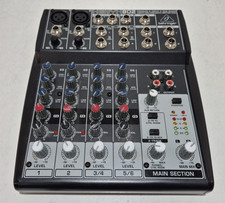 Behringer 802 XENYX 8-Input 2-Bus Mixer with Power Supply