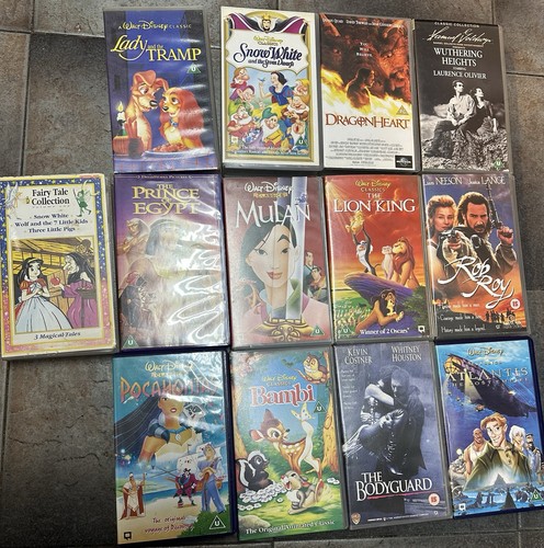 Bundle vhs video tapes - bundle, 13