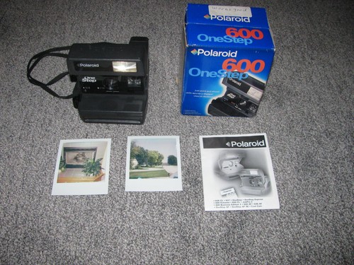 Vtg polaroid one step 600 - one,