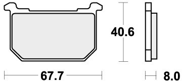 Sbs brake pads - brake,