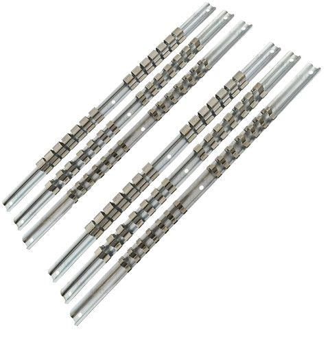 6pc socket rail stand tray - 6pc,