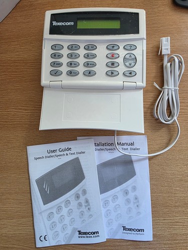 Texecom speech text dialer - text,