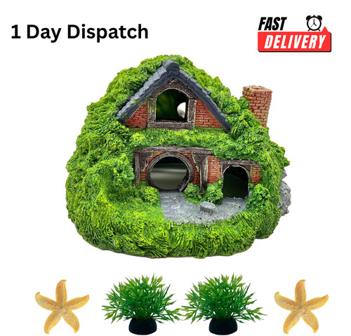 Aquarium decor kit - aquarium, hobbit