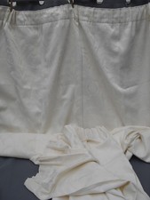 Dunelm pencil pleat ivory