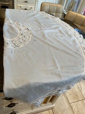 Vintage Cut Work Lace Table