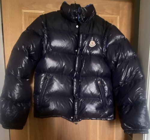 Genuine moncler navy - navy, puffer