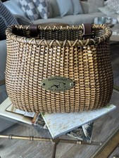 Handwoven rattan bicycle