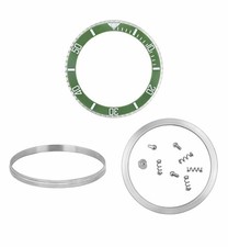BEZEL & INSERT COMPLETE KIT FOR ROLEX SUBMARINER CERAMIC MODEL 116610 GREEN