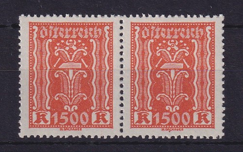 Austria 1924 hammer and - hammer,