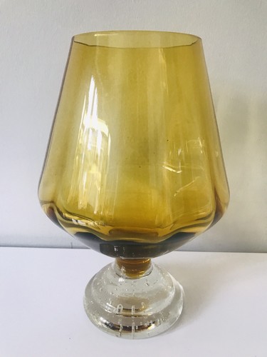 Large vintage retro amber - vintage,