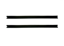 2X RUBBER WINDOW GUIDE SIDE