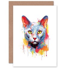 Russian blue cat lover pet - russian,