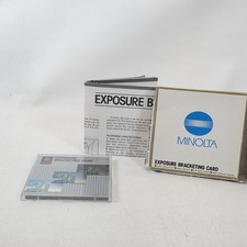 Minolta Exposure Bracketing