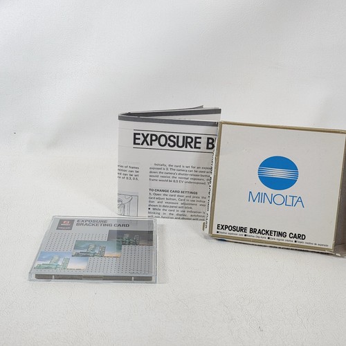 Minolta exposure bracketing - minolta,