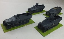 4x 1:72 WW2 German Sd.Kfz 251