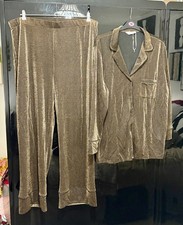 New Primark gold lurex lounge