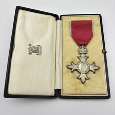 Cased Full Size MBE Medal (Civil) in Original Royal Mint Display Case