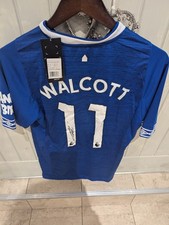 Theo Walcott Signed Everton Shirt *COA*